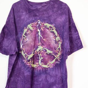 The Mountain PEACE FROGS T Shirt 3XL